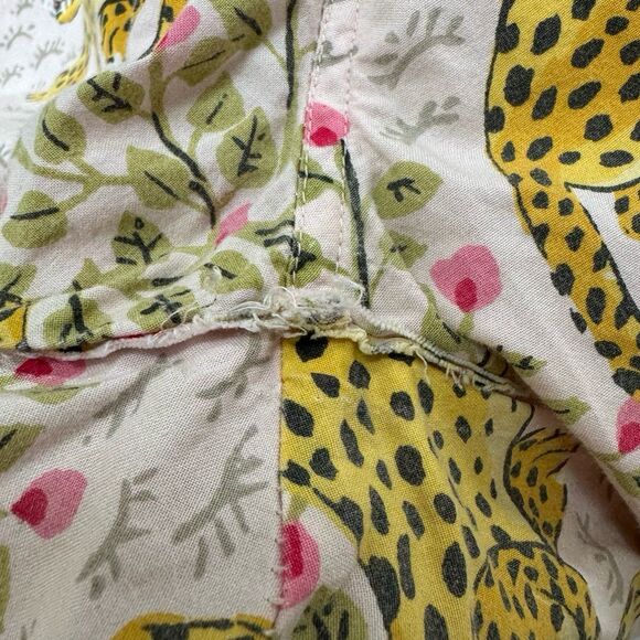 Printfresh Leopard Print Pajama Set - Pink and Yellow - Picture 7 of 14